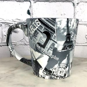 Paris France All Over Print Monuments Inside And Out Coffee Mug & Drinking Cup
